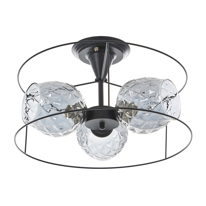 Lustra, Negru, 3x40w, 2005/3 bk