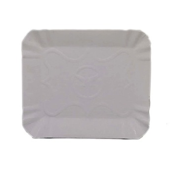 Tavita alba din carton laminat, T10, SET 100buc Tavita alba din carton laminat, T10, SET 100buc