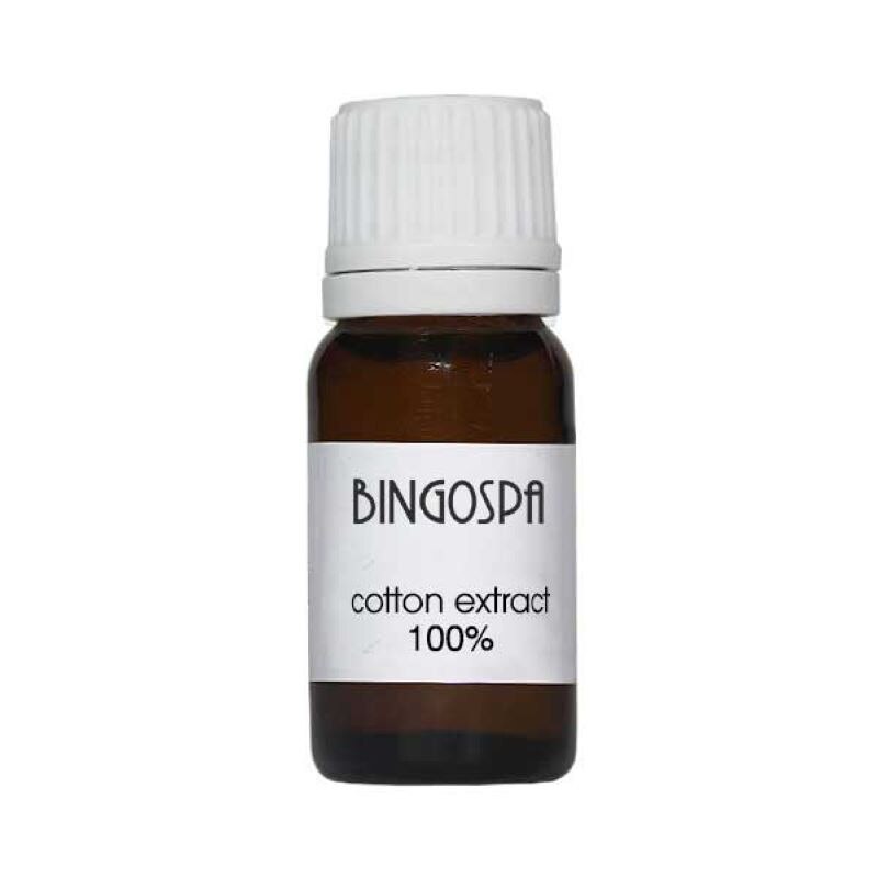 Extract de bumbac 100% BingoSpa, 10 ml, Hidratare piele si par