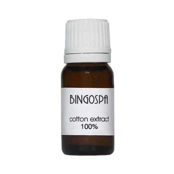 Extract de bumbac 100% BingoSpa, 10 ml, Hidratare piele si par Extract de bumbac 100% BingoSpa, 10 ml, Hidratare piele si par
