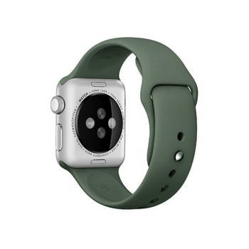 Curea compatibila cu Apple Watch 1/2/3/4, 38mm, Verde Inchis Curea compatibila cu Apple Watch 1/2/3/4, 38mm, Verde Inchis