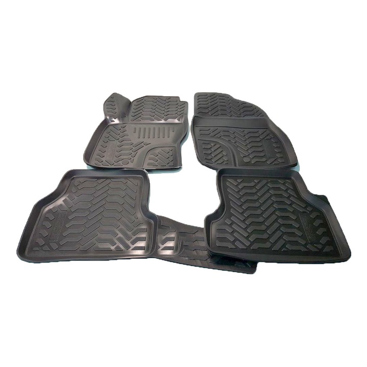 Set 4 covoare cauciuc stil tavita Audi A4 B8 / Audi A5 2007-2016