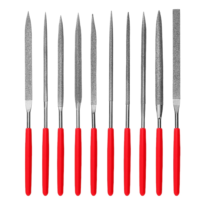 Set pile diamantate, 140 x 70 x 3 mm, 10 buc.// MTX MASTER