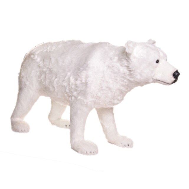 Figurina, urs polar, alb, 14.5 cm