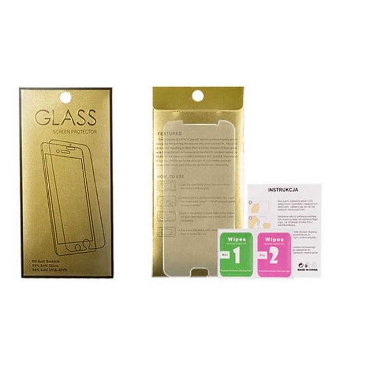 Стъклен протектор Glass Gold Sony Xperia XA2 Plus