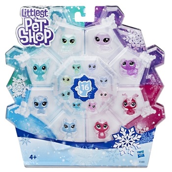 Set 16 Figurine Animalute Tinutul Inghetat, Littlest Pet Shop Set 16 Figurine Animalute Tinutul Inghetat, Littlest Pet Shop