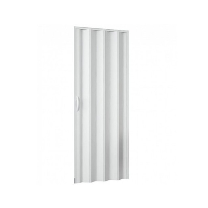 Tempo Line ajtó, PVC, összecsukható, nagy, bal / jobb nyílás, mágneszáró, 80cm x 200cm, fehér