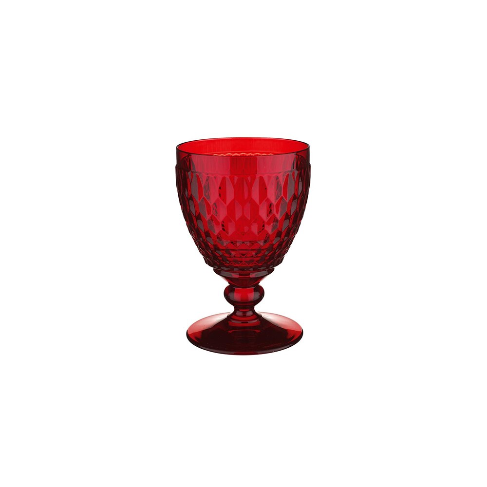 Pahar cu picior pentru apa 0.42 l, Boston red