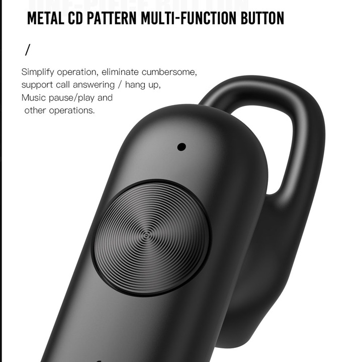 Bluetooth слушалка XO Design BE5 , черна