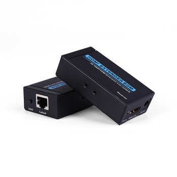 Adaptor, Extensie prelungire HDMI prin cablu retea RJ45 cat 5e/6, Extender HDMI max 60M Adaptor, Extensie prelungire HDMI prin cablu retea RJ45 cat 5e/6, Extender HDMI max 60M
