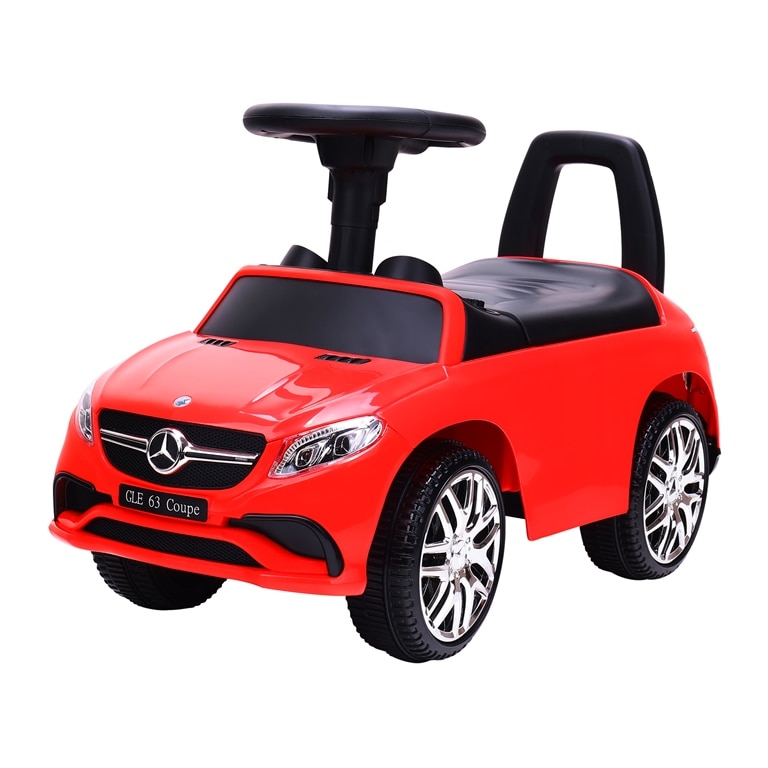 Masinuta de impins cu panou multimedia ride-on Mercedes AMG GLE 63 Coupe Rosu