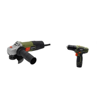 Pachet Polizor unghiular Heinner VPU007, 12000rpm, 115mm si Masina de gaurit cu acumulator Heinner VMGA001, 1400rpm, 28Nm Pachet Polizor unghiular Heinner VPU007, 12000rpm, 115mm si Masina de gaurit cu acumulator Heinner VMGA001, 1400rpm, 28Nm