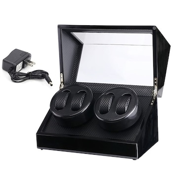 cutie watch winder neagra pentru 4 ceasuri automate tridentinterior negru imagen 33_0_
0