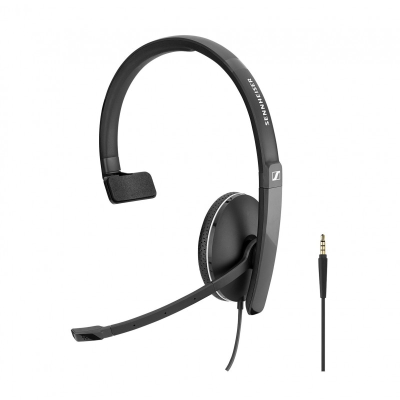 Casti profesionale Sennheiser SC 135, Jack 3,5 mm, Mono, Negru