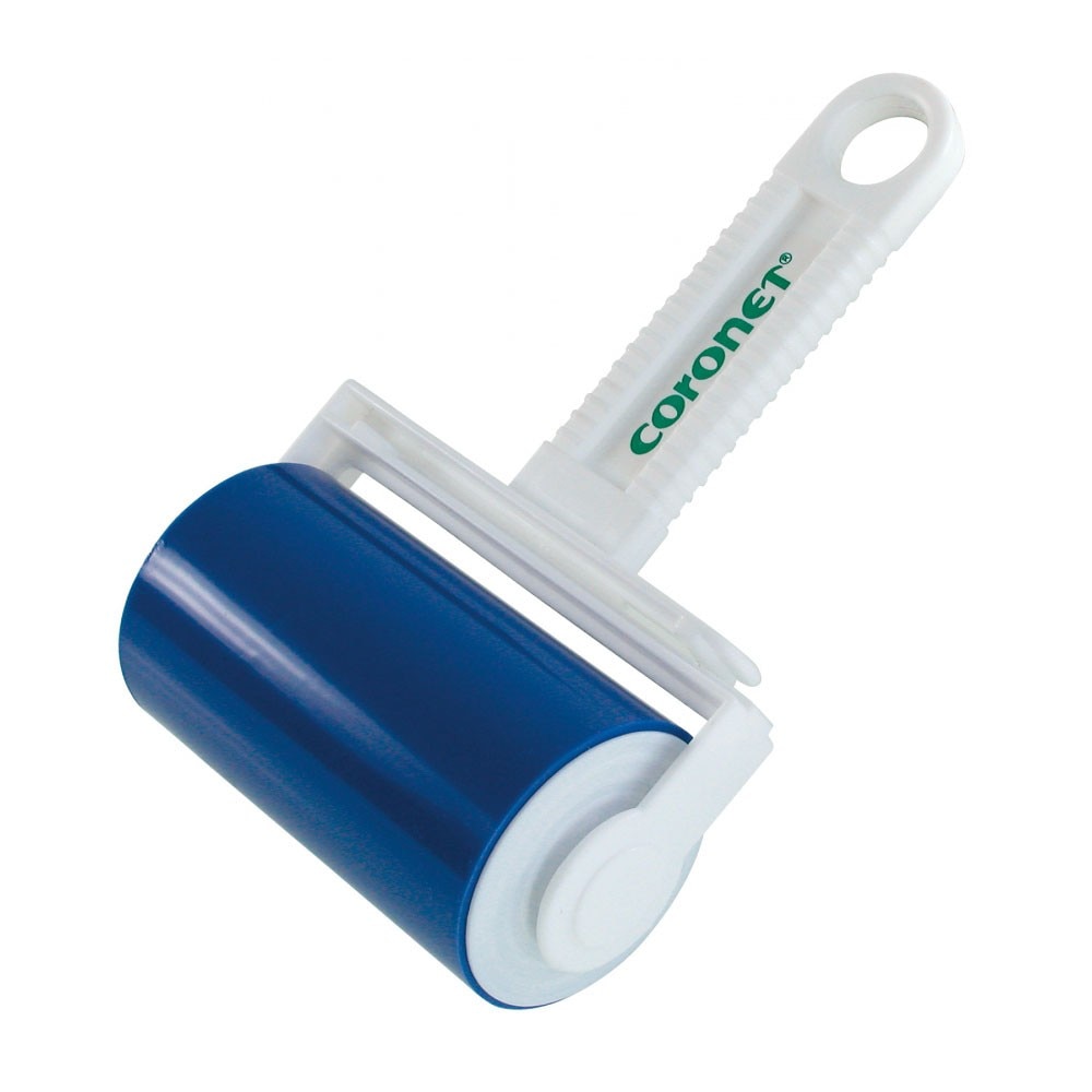 Rola pentru scame Coronet, lavabila, plastic, maner 17 cm