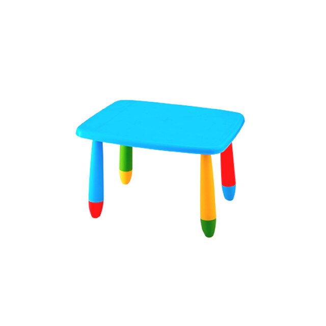 Masuta copii MASHA dreptunghiulara 72,5x57cm culoare albastra