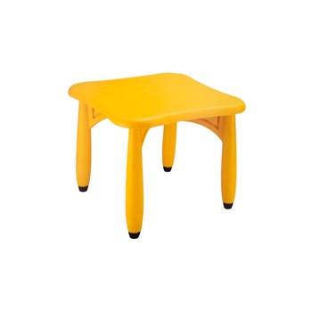 Masa patrata after school 62x62x52cm pentru copii culoare galben Masa patrata after school 62x62x52cm pentru copii culoare galben