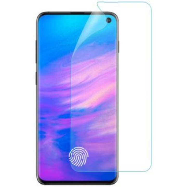 Soho 9H rugalmas kijelzővédő fólia Samsung Galaxy S10-hez, átlátszó