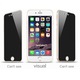 Магнитен калъф Apple iPhone 8 Plus с гръб от защитено стъкло и защитено фолио за екрана, MyStyle Perfect Fit