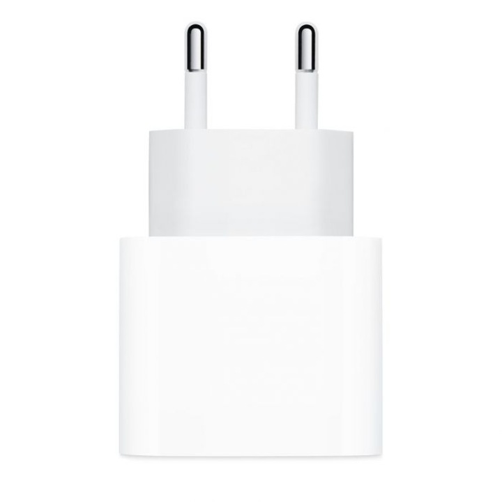 Adaptor priza Fast Charge Apple 18W cu cablu de date USB-C, Lightning