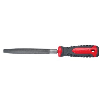 Pila metal cu maner bimaterial, semirotunda, Profi Tools, 250mm Pila metal cu maner bimaterial, semirotunda, Profi Tools, 250mm