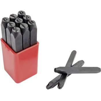 Set poansoane de marcat cifre Mannesmann M243-Z-3, 3 mm, 9 piese Set poansoane de marcat cifre Mannesmann M243-Z-3, 3 mm, 9 piese