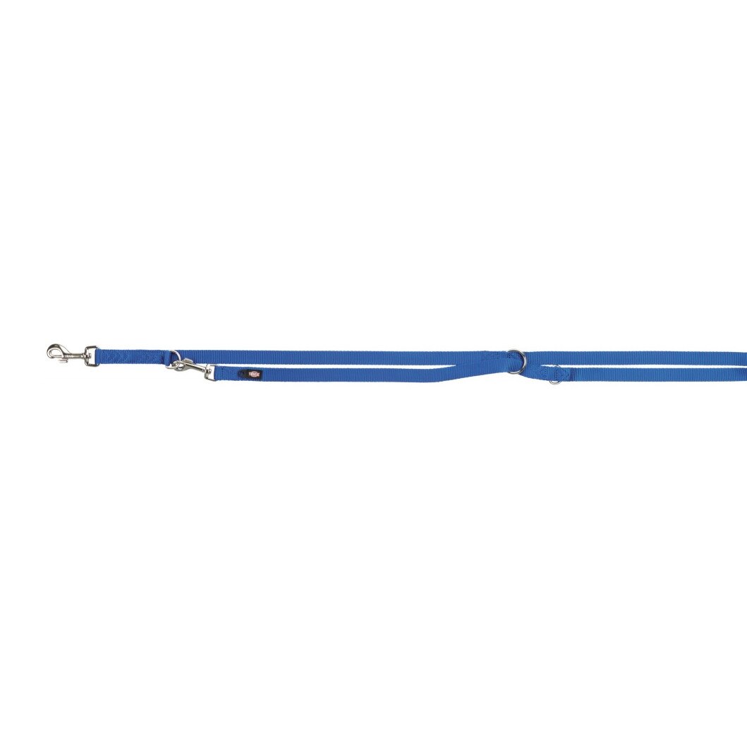 Lesa Trixie Premium ajustabila M-L 2.00 m/20 mm albastru royal 200502