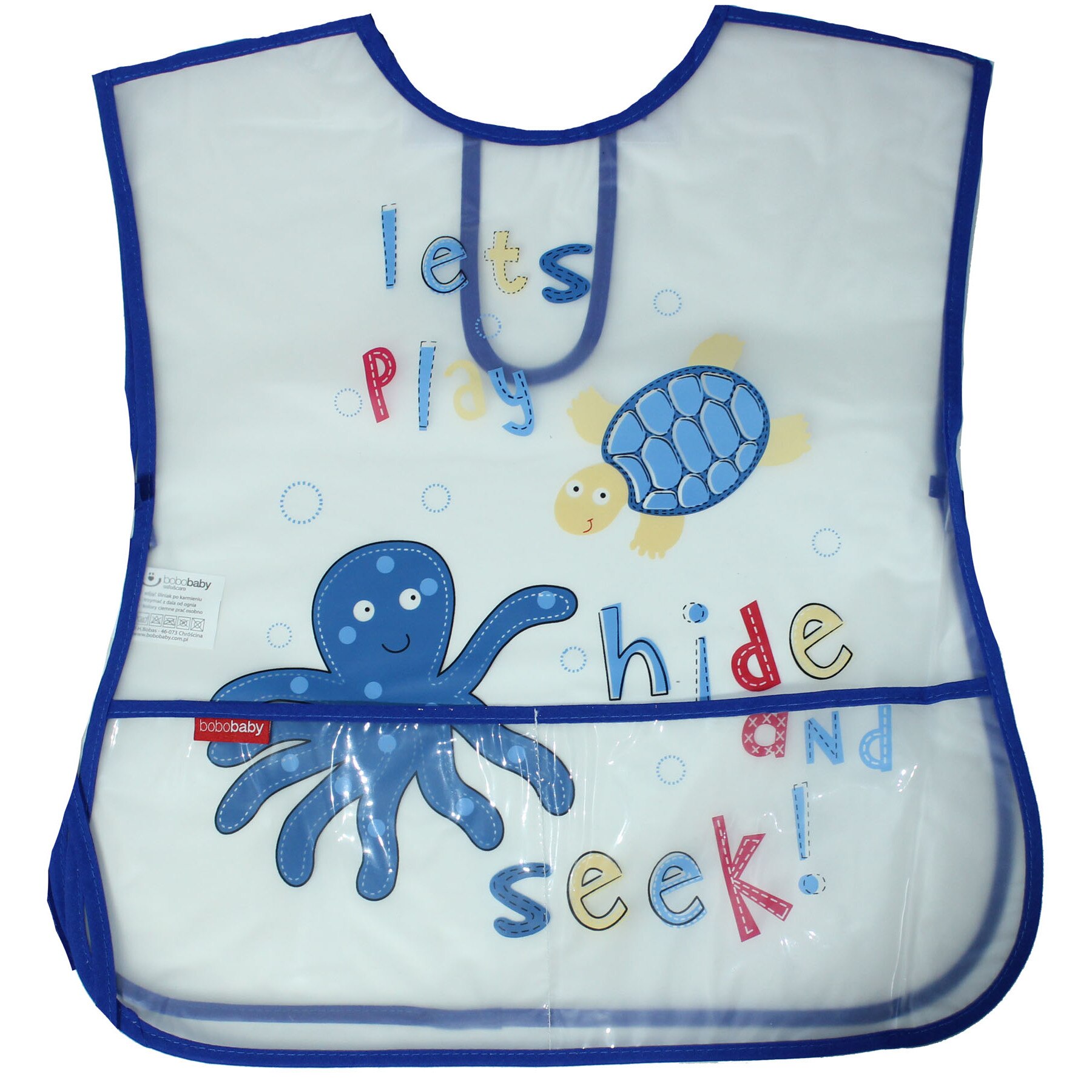 Baveta tip sort, Play hide and seek, 12-18 luni