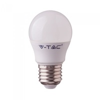 Bec Smart V-TAC, G45, 4.5W, E27, RGB 2700K/4000K/6400K compatabil cu Amazon Alexa si Google Home