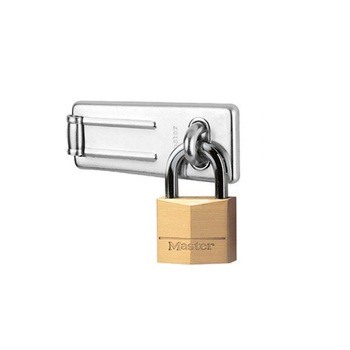 Suport lacat si lacat din alama, Masterlock, 140703EURD, corp de 40mm Suport lacat si lacat din alama, Masterlock, 140703EURD, corp de 40mm