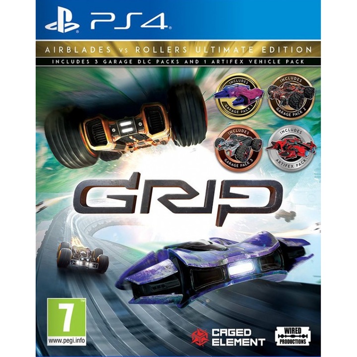 Joc GRIP: Combat Racing - Airblades vs Rollers - Ultimate Edition (EU) Pentru PlayStation 4