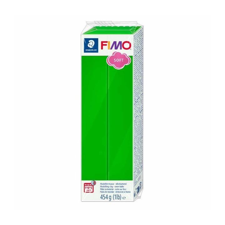Pasta de modelaj FIMO Soft 454g Verde