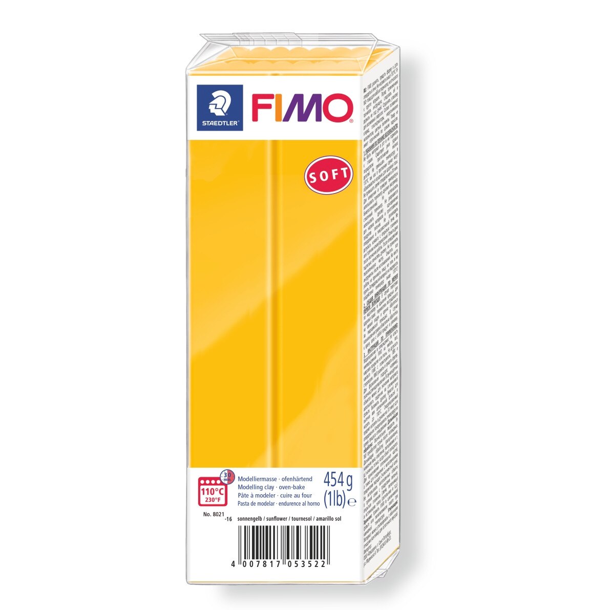 Lut polimeric Fimo Soft pentru modelaj Sunflower 454g STH-8021-16
