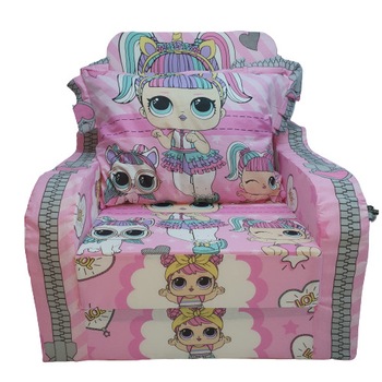 Fotoliu extensibil Meli&Maia LOL Fotoliu extensibil Meli&Maia LOL