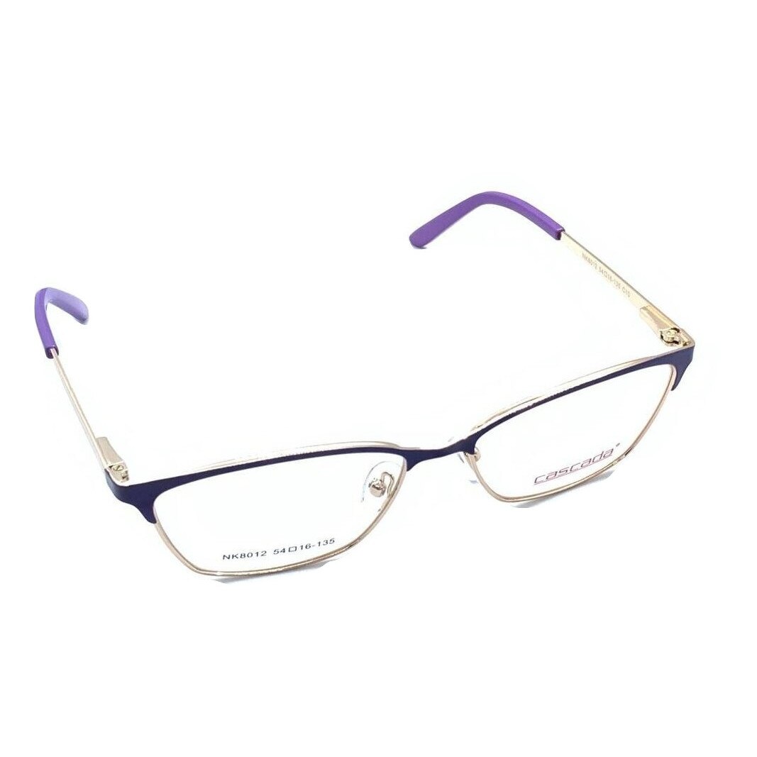 Rame ochelari de vedere, Cascada, Dama, NK8012, 54mm, Mov/Auriu