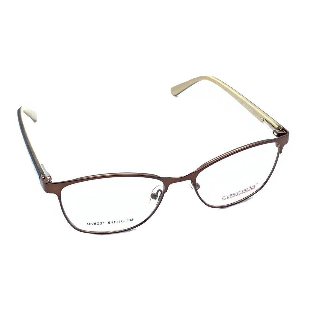 Rame ochelari de vedere, Cascada, Dama, NK8001, 54mm, Maro