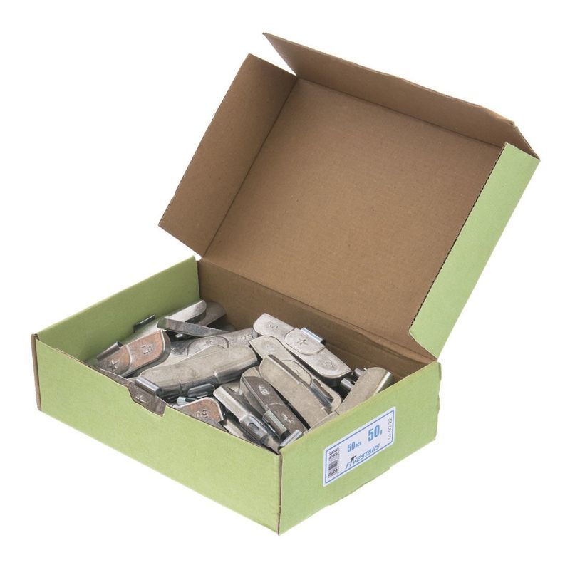 Set contra-greutati pentru jante tabla 50 grame, 50 piese Fivestar - 1449