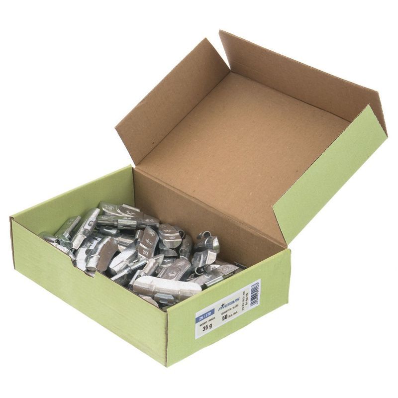 Set contra-greutati pentru jante tabla 35 grame, 50 buc, Fivestar - 1447