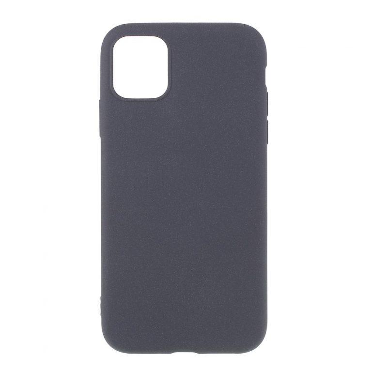 Husa silicon Apple iPhone 11, Gri Mat, Antisoc, TPU, Viceversa