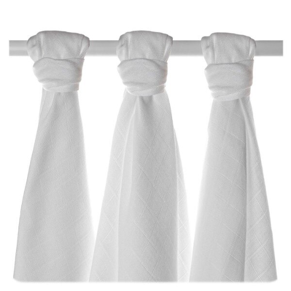 Set 3 museline din bambus 70x70cm Natural XKKO XKK_BMB070002