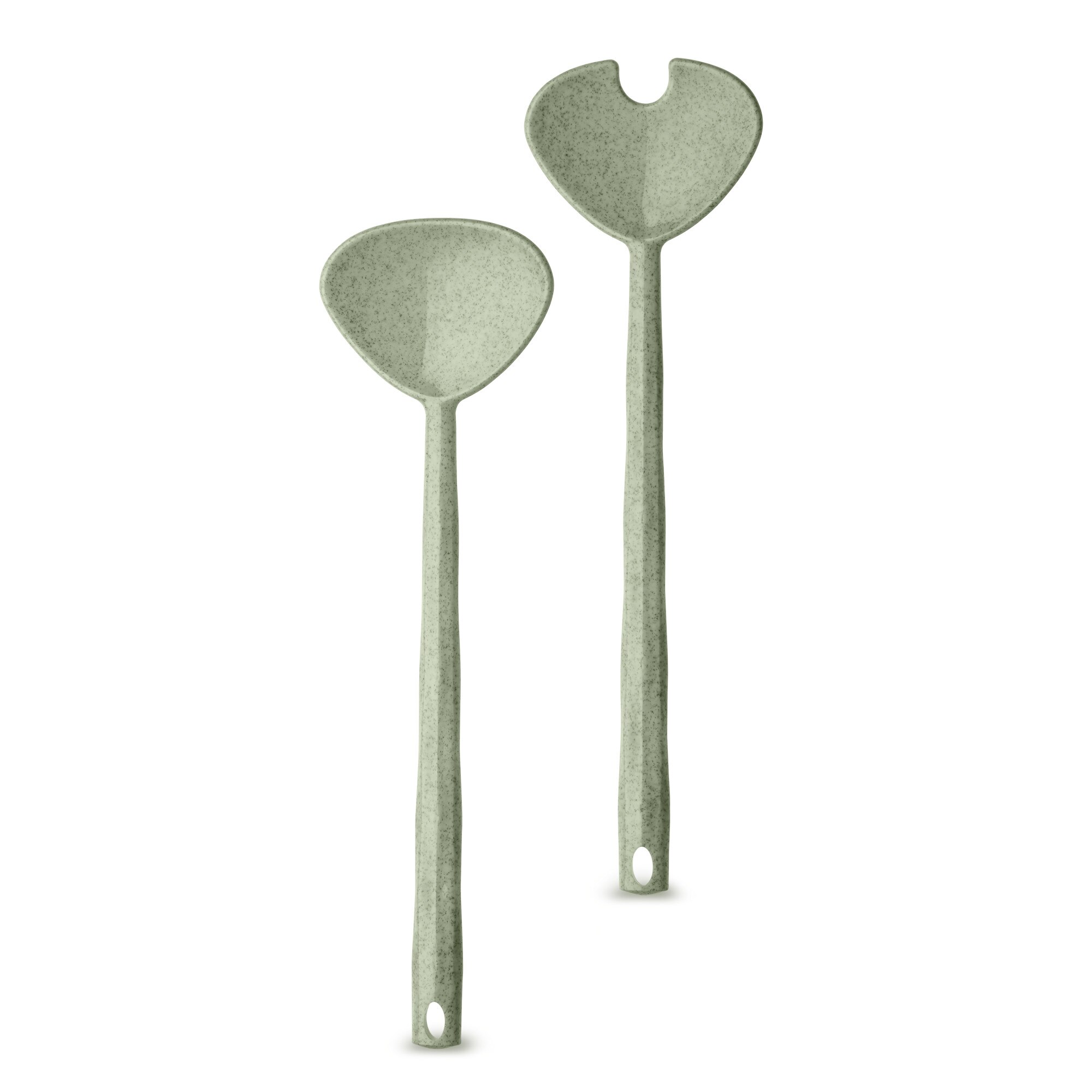 Ustensile pentru salata Crystal Salad, verde