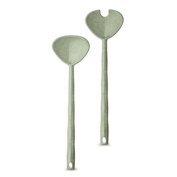 Ustensile pentru salata Crystal Salad, verde Ustensile pentru salata Crystal Salad, verde