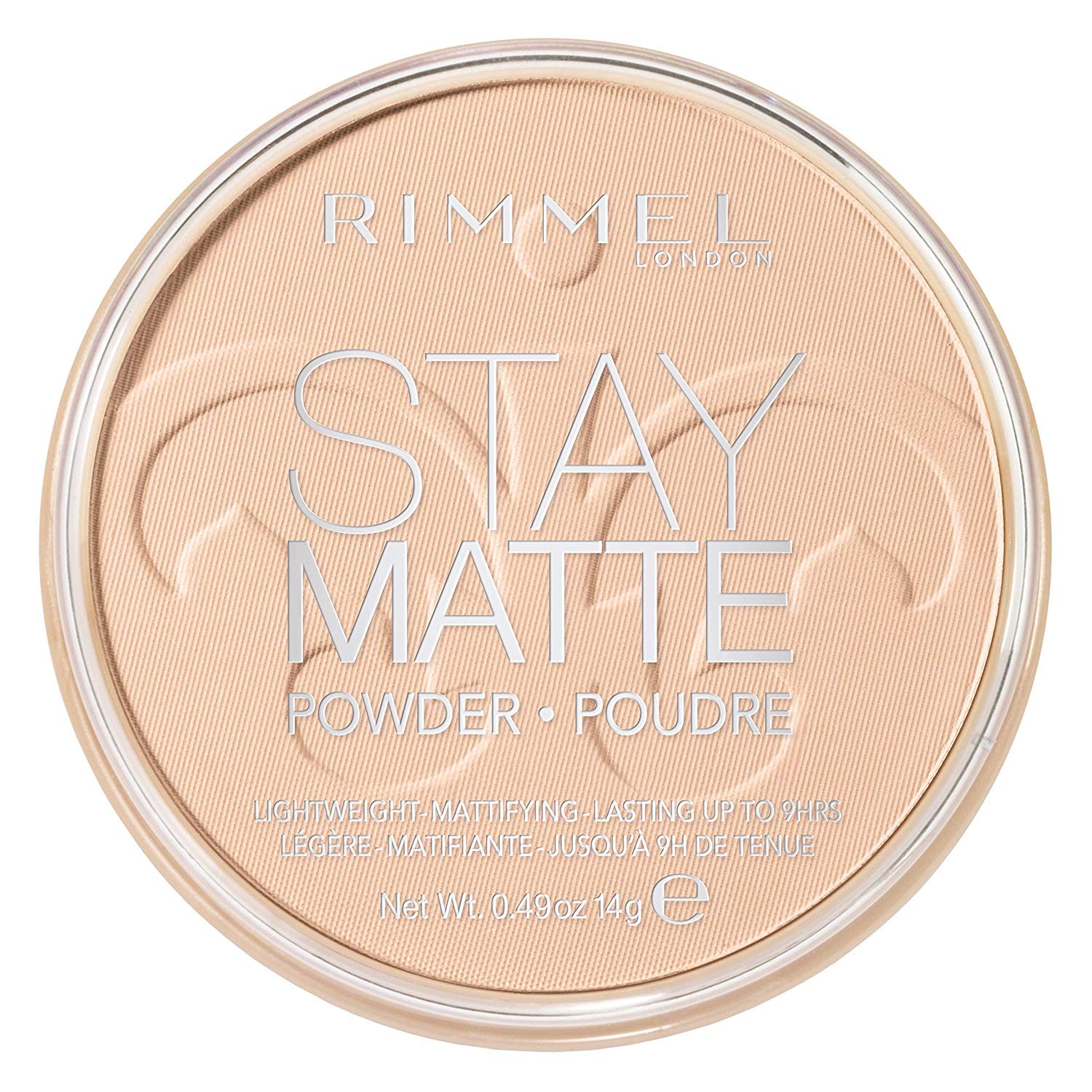 Pudra matifianta rezistenta la transfer RIMMEL London Stay Matte, 012 Buff Beige, 14 g