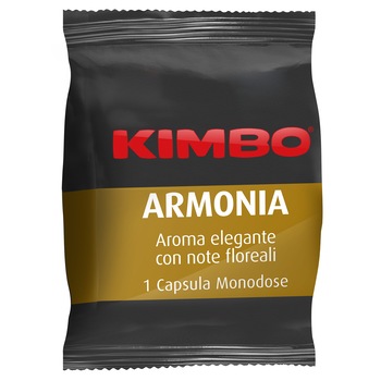 Cafea capsule Kimbo Armonia, espresso point, 100 capsule, 700 g. Cafea capsule Kimbo Armonia, espresso point, 100 capsule, 700 g.