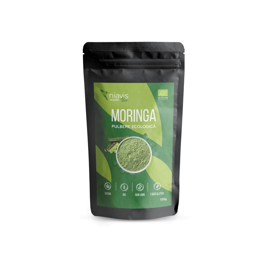 Moringa Pulbere Ecologica/BIO 125g, Niavis
