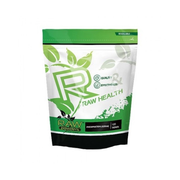 Raw Powders foszfatidil-szerin, 100 mg, 120 kapszula