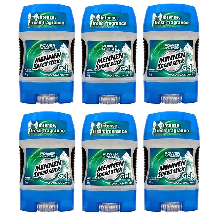 Set promo 6 bucati Stick antiperspirant gel Mennen Avalanche 85 gr