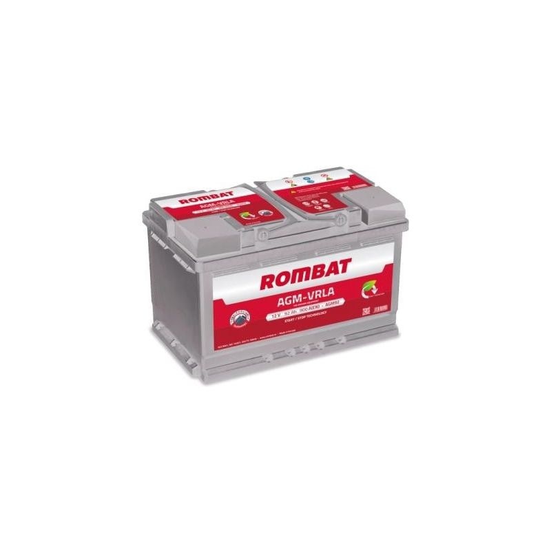 Acumulator auto Rombat START/STOP 12V 92AH AGM VRLA 900A 353X175X190 
