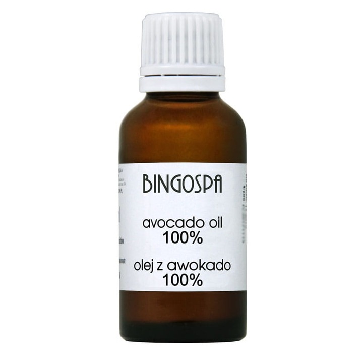 Ulei de avocado 100% BingoSpa, 30 ml
