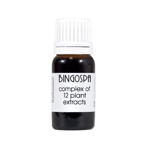 Complex impotriva caderii parului BingoSpa, Extract din 12 plante, 10 ml